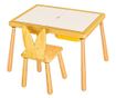 Dječji stol set Table and Chair - Yellow