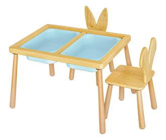 Dječji stol set Table and 2 Chairs - Blue