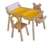 Dječji stol set Roll and 2 Chairs - Yellow
