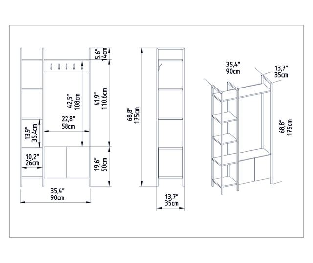 Szafy i garderoby (Meble/Przechowywanie)