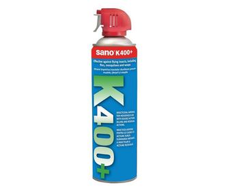 Spray insecticid cu aerosol impotriva insectelor zburatoare Sano 400+, 500ml