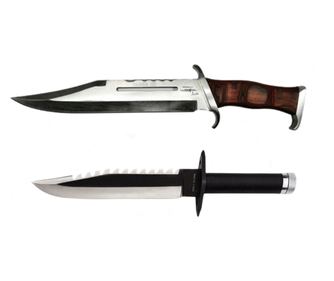 Set lovačkih noževa i bajuneta Rambo, IdeallStore®, korice uključene