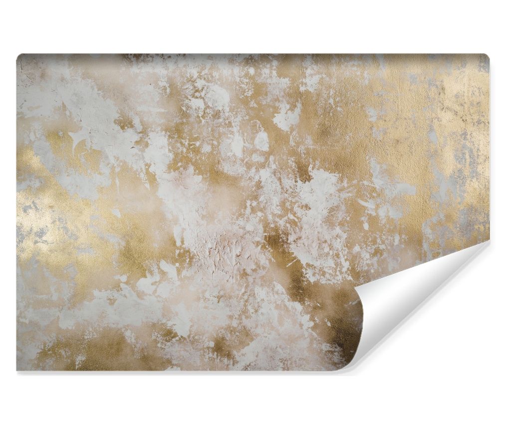  Muralo Fotótapéta arany, exkluzív, fali, absztrakt dekoráció nappaliba hálószobába 368x254cm