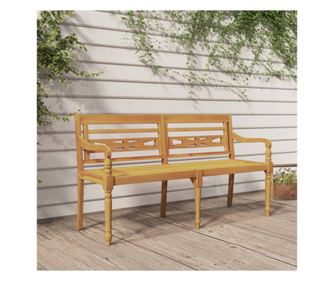 Klupa Batavia, 150 cm, masivno tikovo drvo