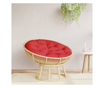 Kerek piros prna,  100 x11 cm, Oxford szvet