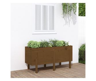 Mzbarna magastott kertigys 121x50x57 cm tmr fenyfa