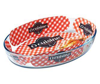 Vas termorezistent 25x17x6cm, 1.6L, OCUISINE Glassware Range