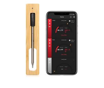 Termometru Smart de Bucatarie pentru carne, pentru Cuptor, Grill, Tigaie, Rotisor, Conectare Wireless, Bluetooth, Aplicatie pent