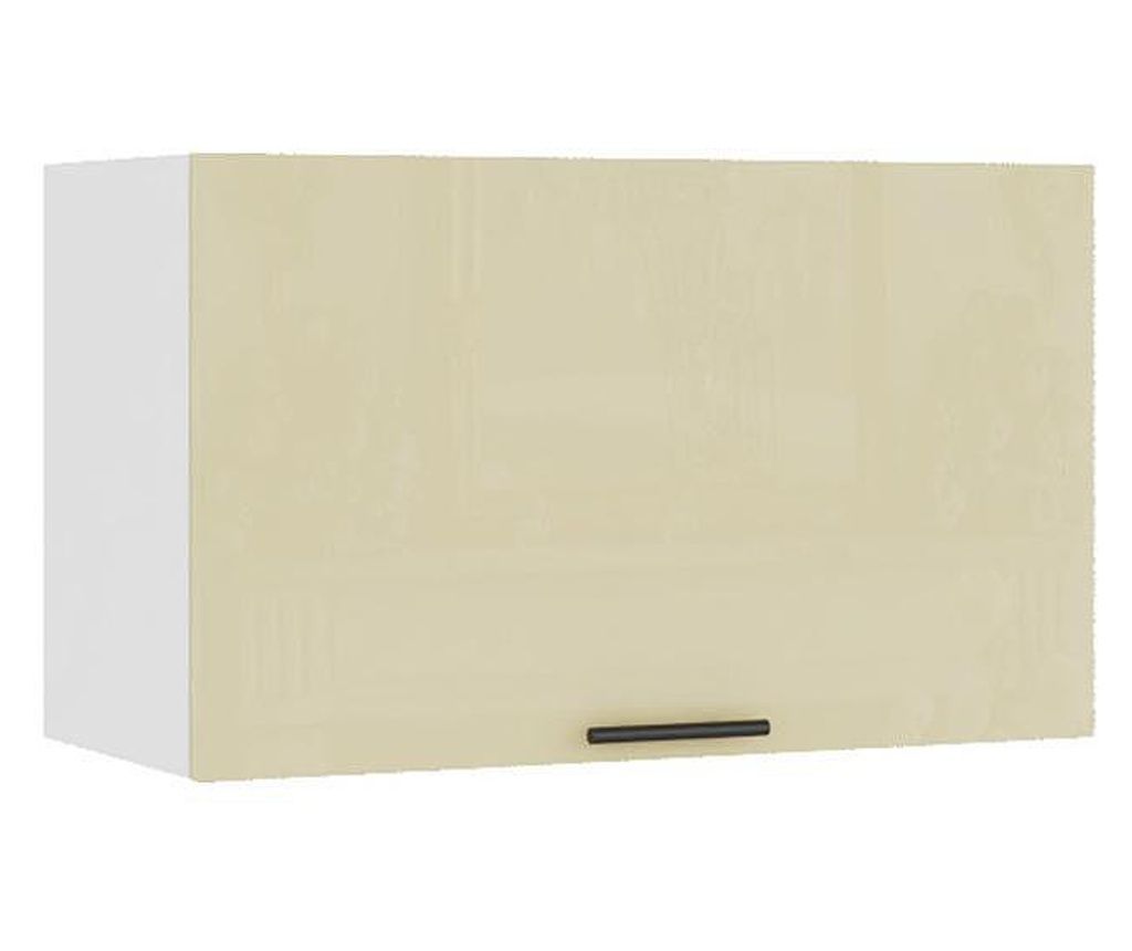 Corp superior de bucatarie, Sani Glamur, 60x32x36 cm, Bej Lucios