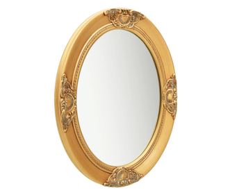 vidaXL Oglindă de perete în stil baroc, auriu, 50 x 60 cm