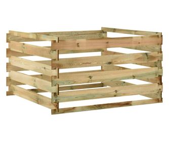 Συνθέτης Κήπου με Πλαίσια 120x120x70 εκ. Επεξεργασμένο Πεύκο