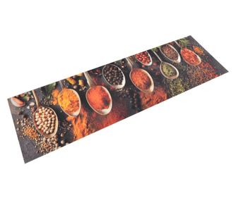 Covor de bucătărie lavabil Spoon & Spices, 45x150 cm, catifea