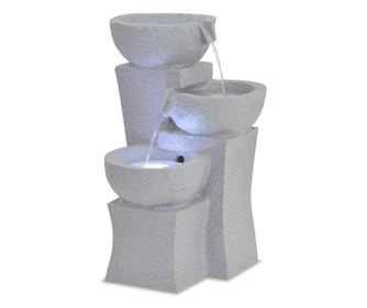 Fântână de interior, polirășină, iluminare LED
