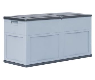 Kertszeti troldoboz, szrke s fekete, 320 L