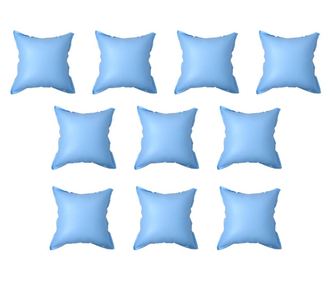 Perne gonflabile de iarnă pentru piscine supraterane 10 buc PVC