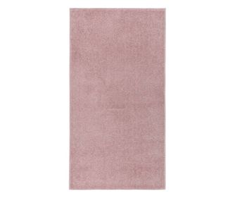 Covor cu fire scurte, roz, 80x150 cm