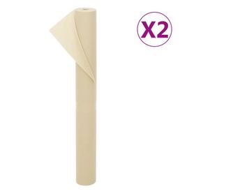 Зимни покривала за растения, 2 ролки, 70 г/м², 10x1,6 м