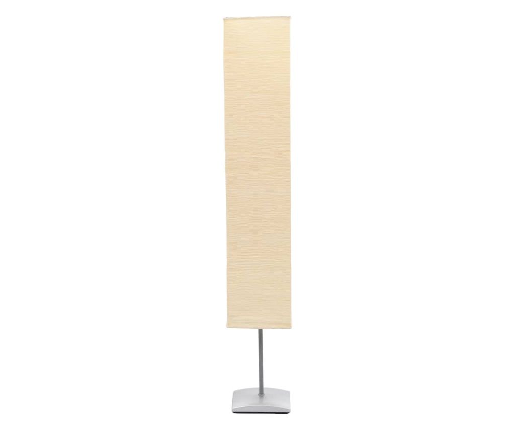 Floor Lamp with Steel Stand 135 cm Cream