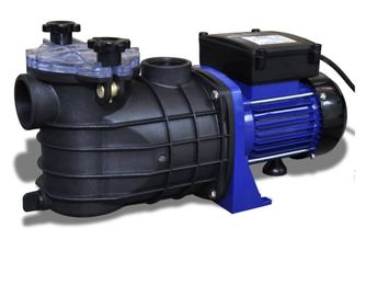 Помпа за басейн, електрическа 500W, синя