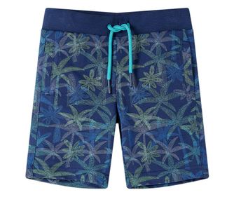 Pantaloni scurți pentru copii cu șnur, bleumarin, 140