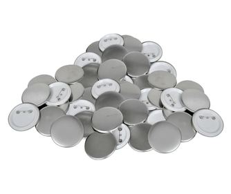 Piese ecuson cu agrafă de prindere pe spate, 500 buc., 44 mm
