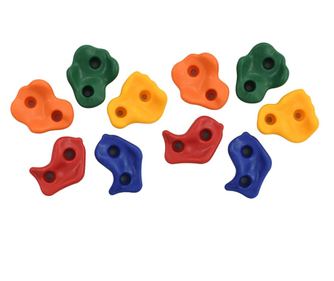 Pietre de cățărare 10 buc. PE multicolor