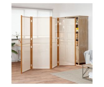 4 paneles, krmszn szobaelvlaszt, 280x180 cm