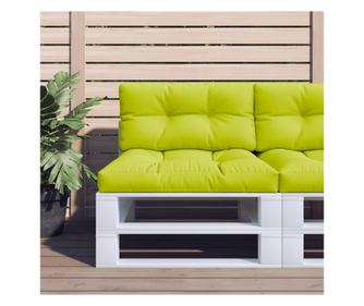 Raklap kanap prna, 2 db, lnk zld, textil