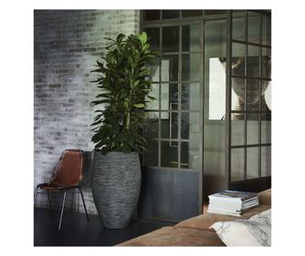 Кашпа Nature Rib Elegant Deluxe 45x72 см антрацит