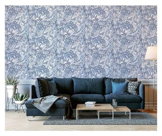 Tapet "Liquid Marble", albastru