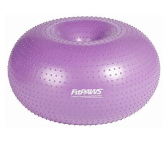 Minge de echilibru animale de companie TRAX Donut violet 55 cm