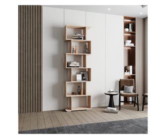 Etajera haaus Tokyo, 6 Casete, Stejar Sonoma, 60 x 24 x 196 cm