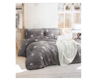 Луксозен спален комплект T STAR GRI 4 части 100% cotton , Ranforce