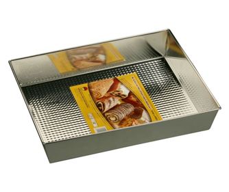 Tava copt 35x28x6cm, baza texturata, SNB