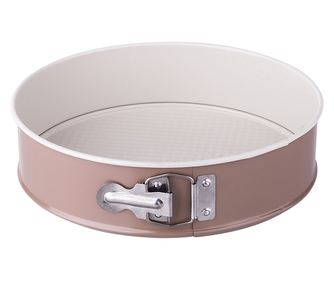 Forma tort 24cm, baza detasabila, invelis antiaderent Caffe Creme, SNB