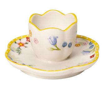 Поставка За Яйце С Чинийка Villeroy & Boch, Spring Awakening Egg, 10Х4См
