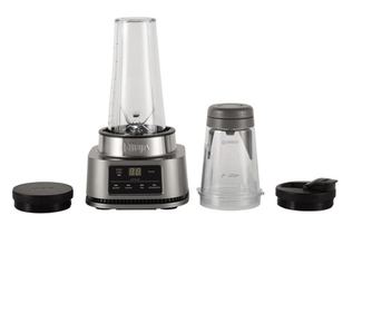 Блендер 2в1 Ninja CB100EU, 1100W, 700/400мл, Smart Torque, Auto-iQ, Трошене на лед, Инокс