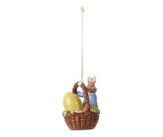 Фигурка Villeroy & Boch, Bunny Tales Ornament Basket, Max, 6См