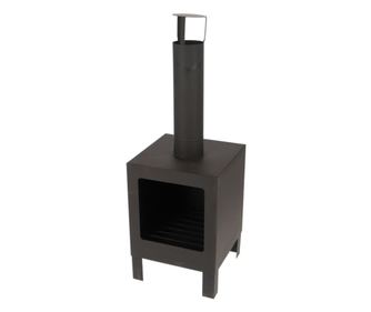 Esschert Design Печка за тераса S, черен