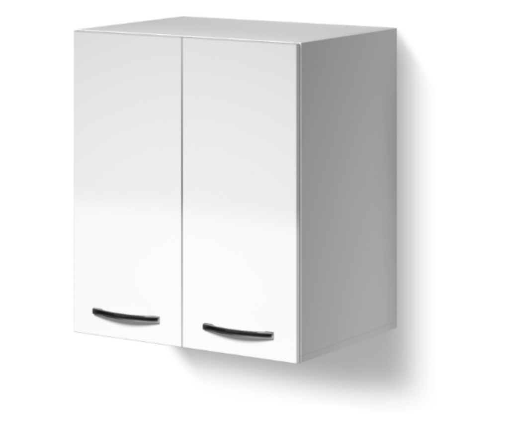 Kitchen Wall Cabinet 80x60x36cm, White, 18mm Chipboard