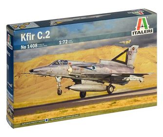 ITALERI 1408 - 1:72 Kfir C.2