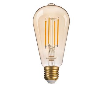 WiFi vlákno LED lampa Edison E27, 2200K, 470lm, 4,9W