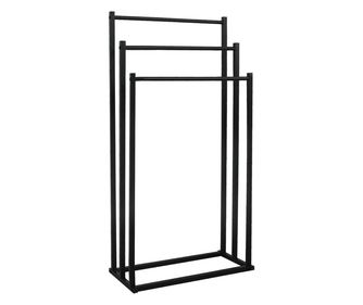 Полдо черна поставка за кърпи 44x21.5x86 см