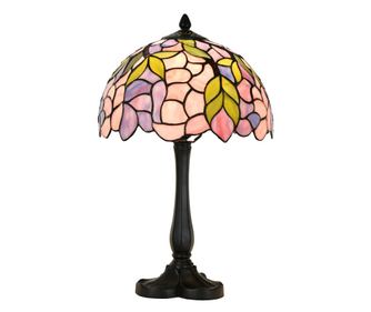 Tiffany svjetiljka, polirezin i staklo, 30x50 cm