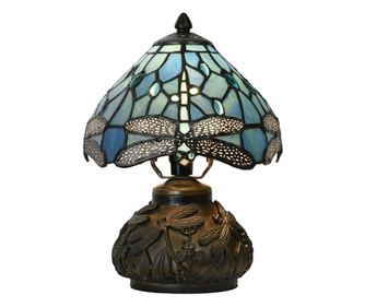 Tiffany svjetiljka, polirezin staklo, 20x28 cm