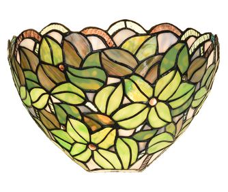 Φωτιστικό Tiffany γυαλί πολυρεζίνης 30x15x18 cm