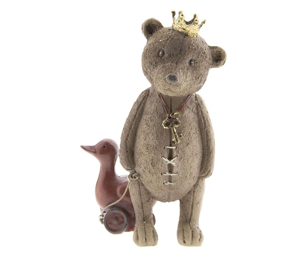 Figurica medvjeda, polirezin, 8x7x13 cm