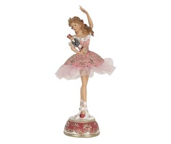Polyresinová figurka Balerína 10x8x29 cm