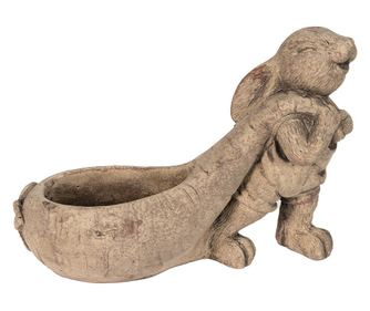 Zec Smeđi Keramički Držač za Posude 28x11x20 cm