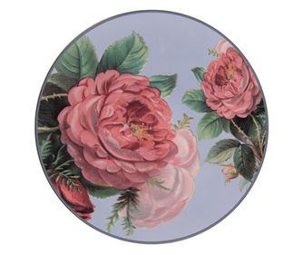 Set od 6 raznobojnih držača za tanjure za cvijeće 33x1 cm